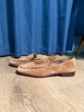 Dolce Vita Suede Mules in Camel Brown
